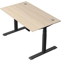 Kerkmann Move 2 Plus elektrisch höhenverstellbarer Schreibtisch ahorn rechteckig, T-Fuß-Gestell anthrazit 140,0 x 80,0 cm Kerkmann Move 2 Plus elektrisch höhenverstellbarer Schreibtisch ahorn rechteckig, T-Fuß-Gestell anthrazit 140,0 x 80,0 cm von Kerkmann