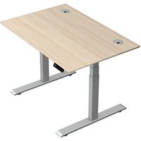 Kerkmann Move 2 Plus elektrisch höhenverstellbarer Schreibtisch ahorn rechteckig, T-Fuß-Gestell silber 120,0 x 80,0 cm Kerkmann Move 2 Plus elektrisch höhenverstellbarer Schreibtisch ahorn rechteckig, T-Fuß-Gestell silber 120,0 x 80,0 cm von Kerkmann