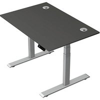 Kerkmann Move 2 Plus elektrisch höhenverstellbarer Schreibtisch anthrazit rechteckig, T-Fuß-Gestell silber 120,0 x 80,0 cm Kerkmann Move 2 Plus elektrisch höhenverstellbarer Schreibtisch anthrazit rechteckig, T-Fuß-Gestell silber 120,0 x 80,0 cm von Kerkmann