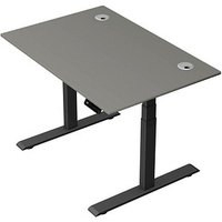 Kerkmann Move 2 Plus elektrisch höhenverstellbarer Schreibtisch grafit rechteckig, T-Fuß-Gestell anthrazit 120,0 x 80,0 cm Kerkmann Move 2 Plus elektrisch höhenverstellbarer Schreibtisch grafit rechteckig, T-Fuß-Gestell anthrazit 120,0 x 80,0 cm von Kerkmann