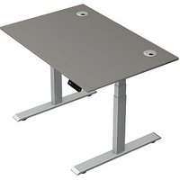 Kerkmann Move 2 Plus elektrisch höhenverstellbarer Schreibtisch grafit rechteckig, T-Fuß-Gestell silber 120,0 x 80,0 cm Kerkmann Move 2 Plus elektrisch höhenverstellbarer Schreibtisch grafit rechteckig, T-Fuß-Gestell silber 120,0 x 80,0 cm von Kerkmann