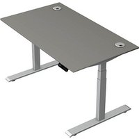 Kerkmann Move 2 Plus elektrisch höhenverstellbarer Schreibtisch grafit rechteckig, T-Fuß-Gestell silber 140,0 x 80,0 cm Kerkmann Move 2 Plus elektrisch höhenverstellbarer Schreibtisch grafit rechteckig, T-Fuß-Gestell silber 140,0 x 80,0 cm von Kerkmann