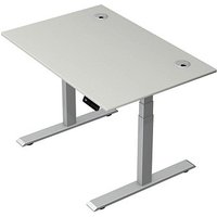 Kerkmann Move 2 Plus elektrisch höhenverstellbarer Schreibtisch lichtgrau rechteckig, T-Fuß-Gestell silber 120,0 x 80,0 cm Kerkmann Move 2 Plus elektrisch höhenverstellbarer Schreibtisch lichtgrau rechteckig, T-Fuß-Gestell silber 120,0 x 80,0 cm von Kerkmann