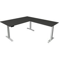 Kerkmann Move 4 elektrisch höhenverstellbarer Schreibtisch anthrazit rechteckig, T-Fuß-Gestell silber 200,0 x 220,0 cm Kerkmann Move 4 elektrisch höhenverstellbarer Schreibtisch anthrazit rechteckig, T-Fuß-Gestell silber 200,0 x 220,0 cm von Kerkmann