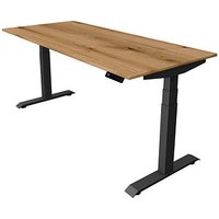 Kerkmann Move 4 elektrisch höhenverstellbarer Schreibtisch eiche rechteckig, T-Fuß-Gestell grau 180,0 x 80,0 cm Kerkmann Move 4 elektrisch höhenverstellbarer Schreibtisch eiche rechteckig, T-Fuß-Gestell grau 180,0 x 80,0 cm von Kerkmann