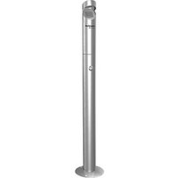 Kerkmann Pio Standaschenbecher silber abschließbar Kerkmann Pio Standaschenbecher silber abschließbar von Kerkmann