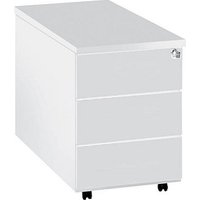 Kerkmann Prime Rollcontainer weiß 3 Auszüge 42,0 x 80,0 x 54,0 cm von Kerkmann