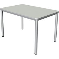 Kerkmann Prime Schreibtisch lichtgrau rechteckig, 4-Fuß-Gestell silber 120,0 x 80,0 cm Kerkmann Prime Schreibtisch lichtgrau rechteckig, 4-Fuß-Gestell silber 120,0 x 80,0 cm von Kerkmann