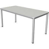 Kerkmann Prime Schreibtisch lichtgrau rechteckig, 4-Fuß-Gestell silber 160,0 x 80,0 cm Kerkmann Prime Schreibtisch lichtgrau rechteckig, 4-Fuß-Gestell silber 160,0 x 80,0 cm von Kerkmann