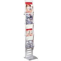 Kerkmann Prospektständer tec-art Folder silber DIN A4, 1/3 DIN A4 Kerkmann Prospektständer tec-art Folder silber DIN A4, 1/3 DIN A4 von Kerkmann