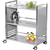 Kerkmann Servierwagen silber 70,0 x 40,0 x 84,0 cm Kerkmann Servierwagen silber 70,0 x 40,0 x 84,0 cm von Kerkmann