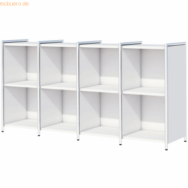 Kerkmann Sidebaord Artline BxTxH 236x38x78cm als Fächerregal weiß von Kerkmann