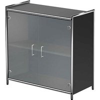 Kerkmann Sideboard Lago, 13798913 anthrazit, glas 80,0 x 38,0 x 78,0 cm, 1 St. von Kerkmann