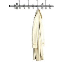 Kerkmann Wandgarderobe Arte 33687081 silber Metall 13 Haken 115,0 x 18,0 cm von Kerkmann