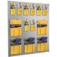 Kerkmann Wandprospekthalter Fokus alu DIN A4, 1/3 DIN A4 Kerkmann Wandprospekthalter Fokus alu DIN A4, 1/3 DIN A4 von Kerkmann