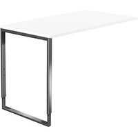 Kerkmann Anbautisch höhenverstellbar Yukon weiß, silber rechteckig 100,0 x 60,0 x 68,0 - 82,0 cm Kerkmann Anbautisch höhenverstellbar Yukon weiß, silber rechteckig 100,0 x 60,0 x 68,0 - 82,0 cm von Kerkmann