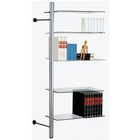 Kerkmann Wandregal arte silber 80,0 x 40,0 x 190,0 cm Kerkmann Wandregal arte silber 80,0 x 40,0 x 190,0 cm von Kerkmann