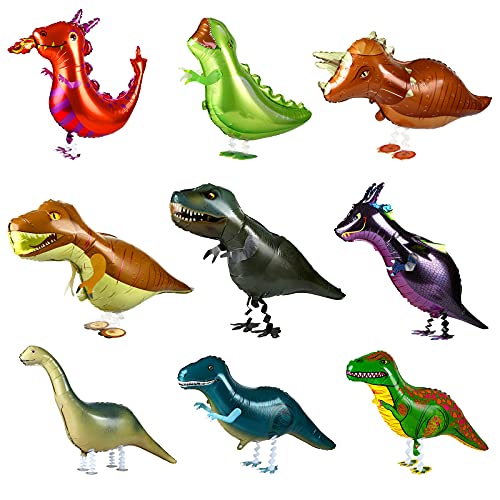 Kesote 9 Folienballon Tiere Heliumballons Airwalker Dinosaurier Helium Ballons Dschungel Luftballons Walking Tierballons für Kinder Geburtstag Party Deko Geschenk Mitgebsel Kesote 9 Folienballon Tiere Heliumballons Airwalker Dinosaurier Helium Ballons Dschungel Luftballons Walking Tierballons für Kinder Geburtstag Party Deko Geschenk Mitgebsel von Kesote