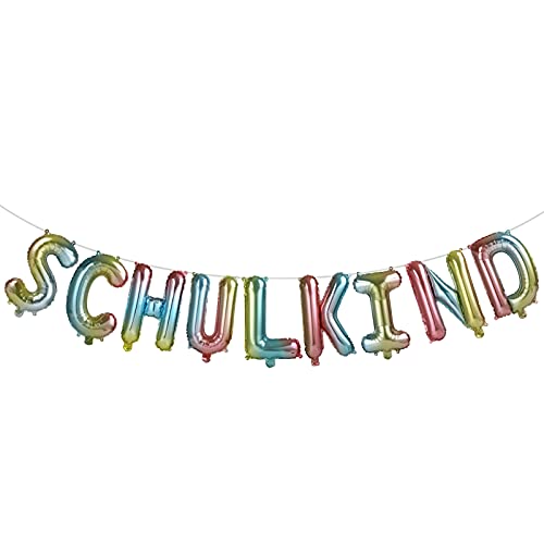 Kesote Einschulung Deko Schulkind Folien Ballons Schulanfang Luftballon Regenbogen Girlande Banner Mädchen Junge Schuleinführung Schulstart Kinder Kesote Einschulung Deko Schulkind Folien Ballons Schulanfang Luftballon Regenbogen Girlande Banner Mädchen Junge Schuleinführung Schulstart Kinder von Kesote