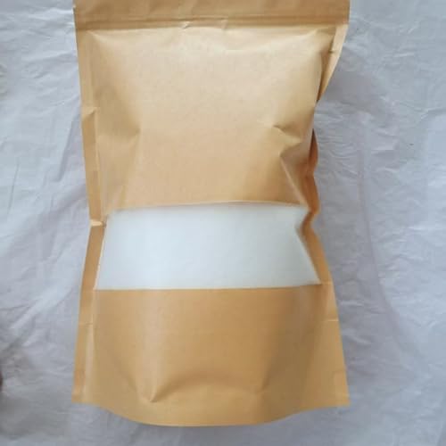 Kesote Kerzenwachs 500g Kerzensand mit 20 PCS Docht Kerzen Selber Machen Set Kerzen Wachs zum Gießen Dekosand Weiß Paraffinwachs von Kesote