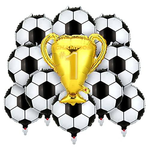 Kesote Luftballons Fussball Ballons Fußball kinder 11 PCS Folienballon Deko Kindergeburtstag Helium Luftballon Geburtstag Geschenk Mitgebsel Kesote Luftballons Fussball Ballons Fußball kinder 11 PCS Folienballon Deko Kindergeburtstag Helium Luftballon Geburtstag Geschenk Mitgebsel von Kesote