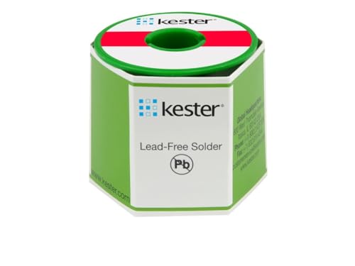 Kester 24-7068-6401 Wasserlösliches bleifreies Drahtlot, 0,5 cm Durchmesser Kester 24-7068-6401 Wasserlösliches bleifreies Drahtlot, 0,5 cm Durchmesser von Kester