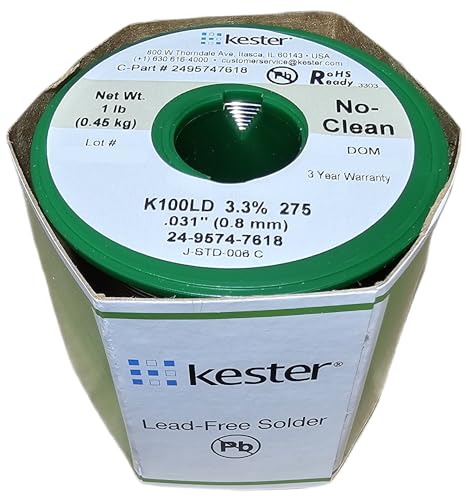 kester443–845 24–9574–7618 K100ld bleifreies keine reinigen Draht Lötzinn. 78,7 cm diameter-low Kosten Legierung kester443–845 24–9574–7618 K100ld bleifreies keine reinigen Draht Lötzinn. 78,7 cm diameter-low Kosten Legierung von Kester