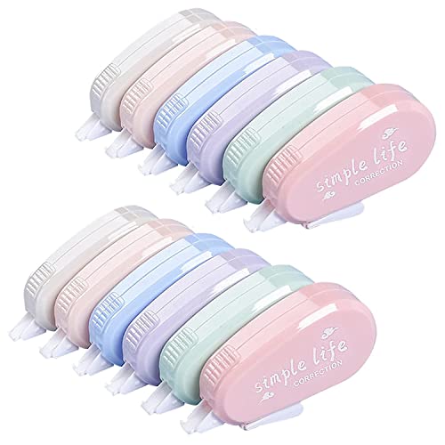 12 Stück Korrekturroller 4m x 5mm Korrekturmaus Süß Mini-Korrekturband, Korrekturroller Mini Correction Tape für Studenten Kinder, im Büro Arbeitendes Personal, Exquisit und Bunt 12 Stück Korrekturroller 4m x 5mm Korrekturmaus Süß Mini-Korrekturband, Korrekturroller Mini Correction Tape für Studenten Kinder, im Büro Arbeitendes Personal, Exquisit und Bunt von Kettion