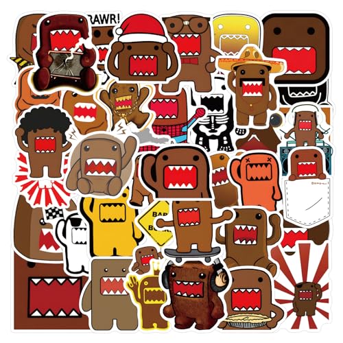 50pcs Cute Domo Stickers, Lustige Spiel Aufkleber, Lovely Cartoon Graffiti Wasserdicht Vinyl Aufkleber für Laptop Scrapbook Motorrad Koffer Skateboard, Kid's Und Teens 50pcs Cute Domo Stickers, Lustige Spiel Aufkleber, Lovely Cartoon Graffiti Wasserdicht Vinyl Aufkleber für Laptop Scrapbook Motorrad Koffer Skateboard, Kid's Und Teens von Keulablen