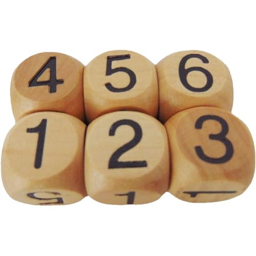 Keuyeo 20 Teile/Beutel 20mm 1-6 Anzahl Holz D6 Sechs Seitige Würfel Bunte Holz Würfel Digitale Spiel Würfel Spielzeug Keuyeo 20 Teile/Beutel 20mm 1-6 Anzahl Holz D6 Sechs Seitige Würfel Bunte Holz Würfel Digitale Spiel Würfel Spielzeug von Keuyeo