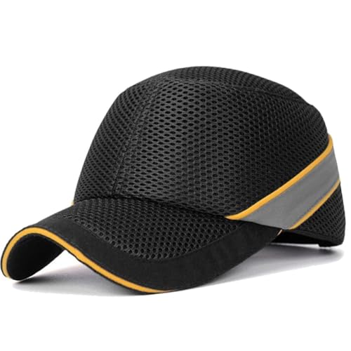 Keuyeo Arbeitssicherheit Anstoßkappe Baseballmütze Stil Netzstoff Hi-viz Antikollisionsschutzhelm Helm Kopfschutz Reparatur von Keuyeo
