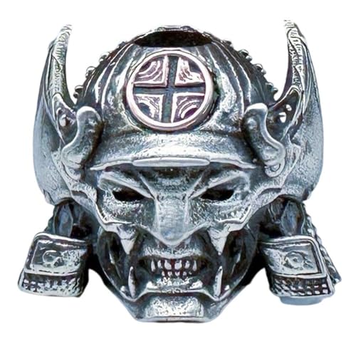 Keuyeo Messing-Paracord-perlen – Japanische Samurai-Helm-Messer-Lanyard-perlen Und Anhänger, DIY-Metall-dekor-zubehör Für Paracord Keuyeo Messing-Paracord-perlen – Japanische Samurai-Helm-Messer-Lanyard-perlen Und Anhänger, DIY-Metall-dekor-zubehör Für Paracord von Keuyeo