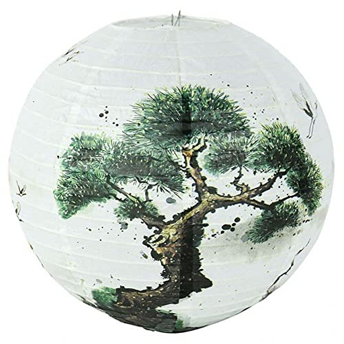 Keuyeo Runder Papierlaternen-lampenschirm, 30 cm, Seidenpapier-lampen, Dekor, Chinesischer Orientalischer Stil, Hängelampen Für Restaurant, Zuhause Keuyeo Runder Papierlaternen-lampenschirm, 30 cm, Seidenpapier-lampen, Dekor, Chinesischer Orientalischer Stil, Hängelampen Für Restaurant, Zuhause von Keuyeo
