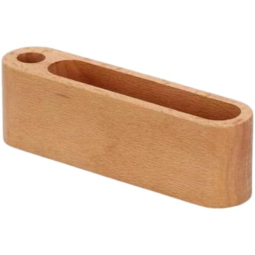 Keuyeo Visitenkartenhalter Aus Holz, Namenskarten-displayständer Stiftschlitz, Notizblock, Kartenständer, Schreibtisch-Karten-Organizer Keuyeo Visitenkartenhalter Aus Holz, Namenskarten-displayständer Stiftschlitz, Notizblock, Kartenständer, Schreibtisch-Karten-Organizer von Keuyeo