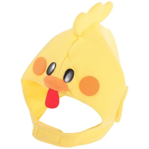Lustiger Plüschtier-maskenhut, Niedliches Küken, Plüsch-Kopfbedeckung, Hut, Foto-Requisite, Neuheitskappe, Spielhut, Tier-Cosplay-Hut Für Kinder Und Erwachsene, Partyhüte von Keuyeo