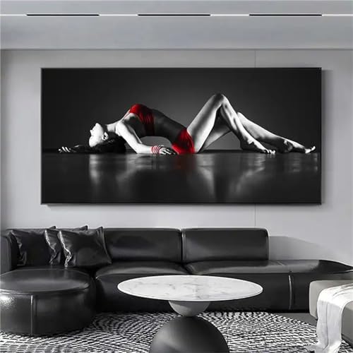 DIY 5D Diamond Painting Kit, Groß Diamond Painting Set Bilder Erwachsene Full Bohrer Diamant Stickerei Malerei Crystal Strass Kunsthandwerk Anfänger für Haus Home Wand Dekor Sexy Frau Round 80x160cm von Kewwier