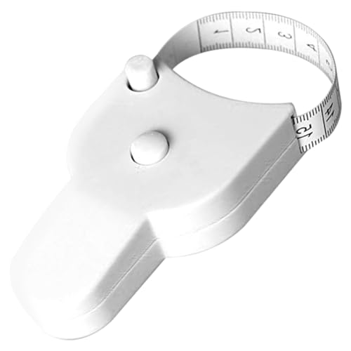 Kexpery 150 cm Körpermaßband, einziehbares Maßband, genaues Körpermaßband, weiches einziehbares Maßband, Druckknopf-Einzug, Schneidernähen, Basteln, Stoffband for Schneidernähen, Handarbeite von Kexpery