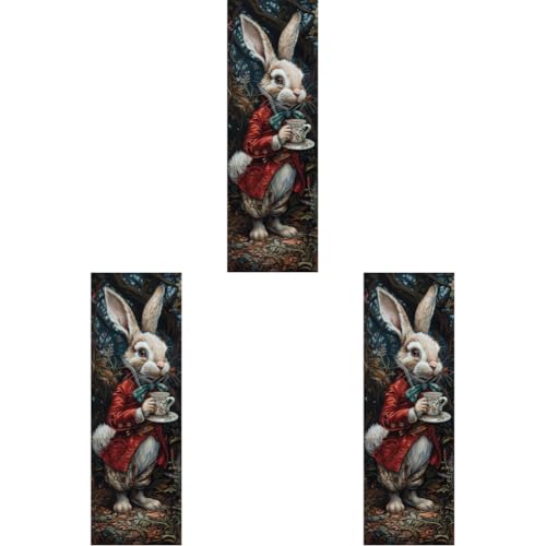 Kexpery 5D-Diamant-Malset, rund, zum Bohren, 30 x 90 cm, Hase, DIY, Wanddekoration, für Wohnzimmer und Schlafzimmer Kexpery 5D-Diamant-Malset, rund, zum Bohren, 30 x 90 cm, Hase, DIY, Wanddekoration, für Wohnzimmer und Schlafzimmer von Kexpery