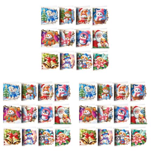 Kexpery DIY Weihnachtsgrußkarten Set mit Strass Malerei Diamant Postkarten Mosaik für Geburtstag und Party Kexpery DIY Weihnachtsgrußkarten Set mit Strass Malerei Diamant Postkarten Mosaik für Geburtstag und Party von Kexpery