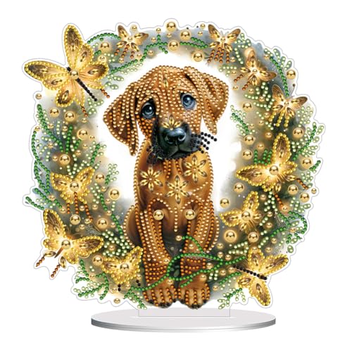 Kexpery Diamant-Malerei, Tischdekoration, Krone, Schäferhund, Tischplatte, Diamantmalerei, Ornament-Kits, Schmetterling, Teddy, Diamantmalerei, Desktop-Dekorationen, Rhodesian Ridgeback Kexpery Diamant-Malerei, Tischdekoration, Krone, Schäferhund, Tischplatte, Diamantmalerei, Ornament-Kits, Schmetterling, Teddy, Diamantmalerei, Desktop-Dekorationen, Rhodesian Ridgeback von Kexpery