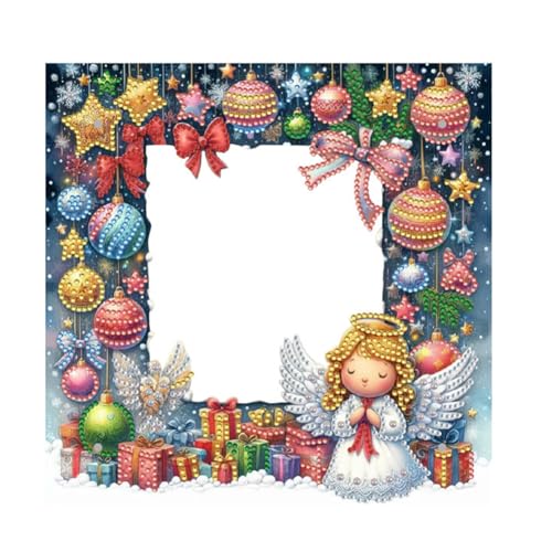 Kexpery Diamantmalerei-Set, Fotorahmen, DIY, 2D, für Weihnachten, Dekoration für Büro und Haus, einfach zu montieren Kexpery Diamantmalerei-Set, Fotorahmen, DIY, 2D, für Weihnachten, Dekoration für Büro und Haus, einfach zu montieren von Kexpery