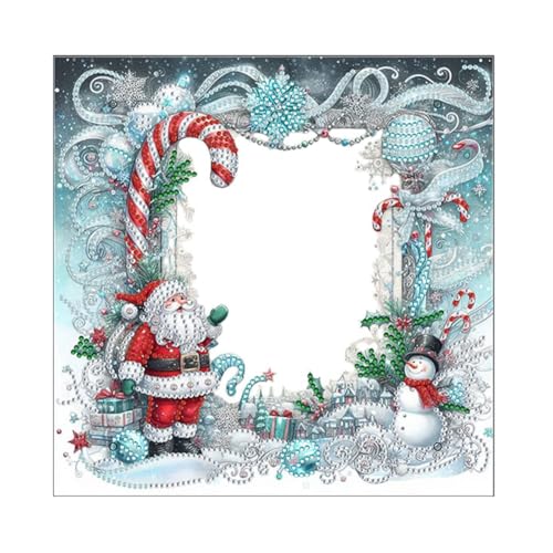 Kexpery Diamantmalerei-Set, Fotorahmen, DIY, 2D, für Weihnachten, Dekoration für Büro und Haus, einfach zu montieren Kexpery Diamantmalerei-Set, Fotorahmen, DIY, 2D, für Weihnachten, Dekoration für Büro und Haus, einfach zu montieren von Kexpery
