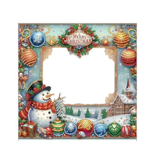 Kexpery Diamantmalerei-Set, Fotorahmen, DIY, 2D, für Weihnachten, Dekoration für Büro und Haus, einfach zu montieren Kexpery Diamantmalerei-Set, Fotorahmen, DIY, 2D, für Weihnachten, Dekoration für Büro und Haus, einfach zu montieren von Kexpery