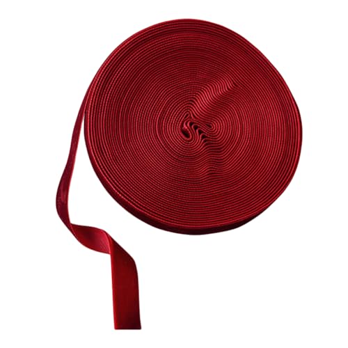 Kexpery Weihnachts -Samtband for Weihnachtsdekoration, Geschenkverpackung, festliche DIY -Schmetterlingsknoten von Kexpery