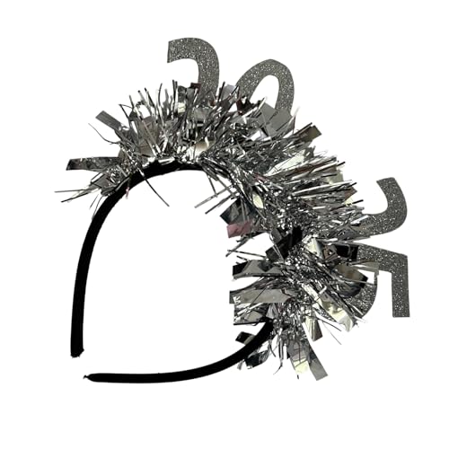 Kexpsogy 2025 Neujahrsparty-Haarreif, Karneval, Party, Pailletten, Girlanden, Kopfbedeckung für Erwachsene, Teenager, glitzernde Festival-Requisiten, Haarreifen Kexpsogy 2025 Neujahrsparty-Haarreif, Karneval, Party, Pailletten, Girlanden, Kopfbedeckung für Erwachsene, Teenager, glitzernde Festival-Requisiten, Haarreifen von Kexpsogy