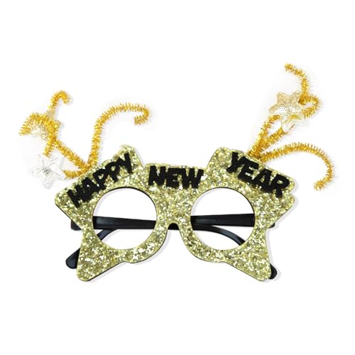 Kexpsogy Partybrille mit Sternmuster, bequem, für Neujahr, Feiern, Geburtstage, Hochzeiten Kexpsogy Partybrille mit Sternmuster, bequem, für Neujahr, Feiern, Geburtstage, Hochzeiten von Kexpsogy