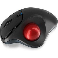 KeySonic™ KSM-6101RF-EGT Maus ergonomisch kabellos schwarz, rot von KeySonic™
