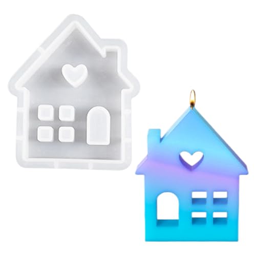 Hausförmige Silikonformen, Silikonformen Haus, Silikonformen Gießformen Häuser, Herzhaus Harzherstellungsformen, Silikonform Haus Zum Gießen Von Dekorativen Hausförmige Silikonformen, Silikonformen Haus, Silikonformen Gießformen Häuser, Herzhaus Harzherstellungsformen, Silikonform Haus Zum Gießen Von Dekorativen von Keyubria