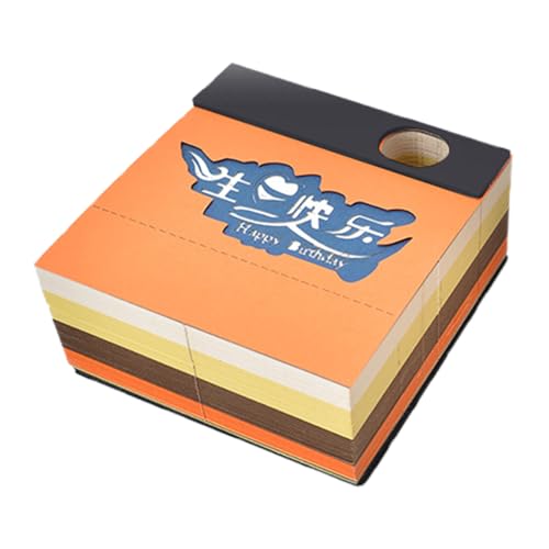 Keyubria 3D Papier-Gravur Notizen | Ablösbare Notizzettel ohne Rückstände - Gravurplaner Mehrzweck Vintage Design Notizblock für Büro Weihnachten Ostern Schreibtisch Keyubria 3D Papier-Gravur Notizen | Ablösbare Notizzettel ohne Rückstände - Gravurplaner Mehrzweck Vintage Design Notizblock für Büro Weihnachten Ostern Schreibtisch von Keyubria