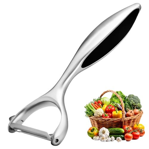 Kezidhp Hochwertigem Spargelschäler, Y-Gemüseschäler mit Scharfer Edelstahl Klinge & Rutschfester Griff, Ergonomischem Sparschäler, Schäler, Geeignet für die meisten Gemüse und Früchte Kezidhp Hochwertigem Spargelschäler, Y-Gemüseschäler mit Scharfer Edelstahl Klinge & Rutschfester Griff, Ergonomischem Sparschäler, Schäler, Geeignet für die meisten Gemüse und Früchte von Kezidhp